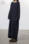 SWAYING 24 Autumn and Winter Seamless Strong Shrink Long Sleeve Dress SW-SW24AW2L13-SH Dark Gray SW-SW24AW2L12